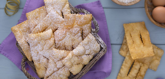 il docle tipico del carnevale: le chiacchiere