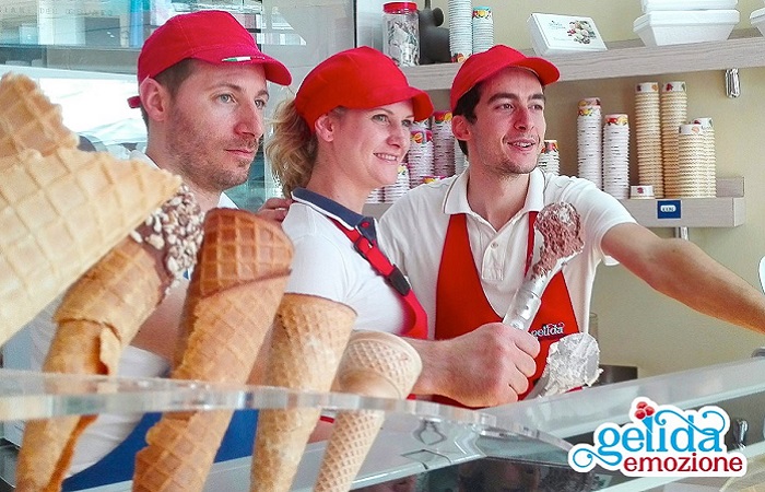 Gelateria: abbigliamento